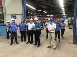 华润燃气公司一行来我公司参观指导